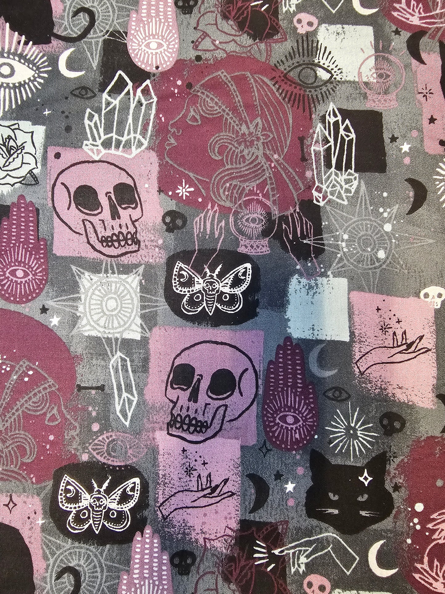 Flat keychain wallet "purple something"