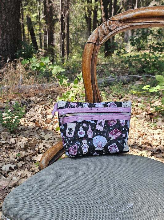 Make-up Bag "Potions and Crystals"