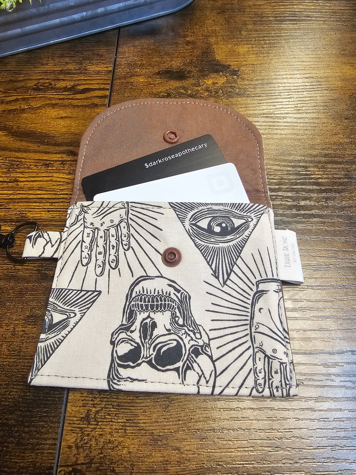 Flat keychain wallet "still don't know"