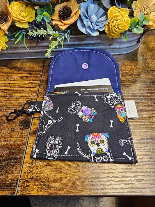 flat keychain wallet "