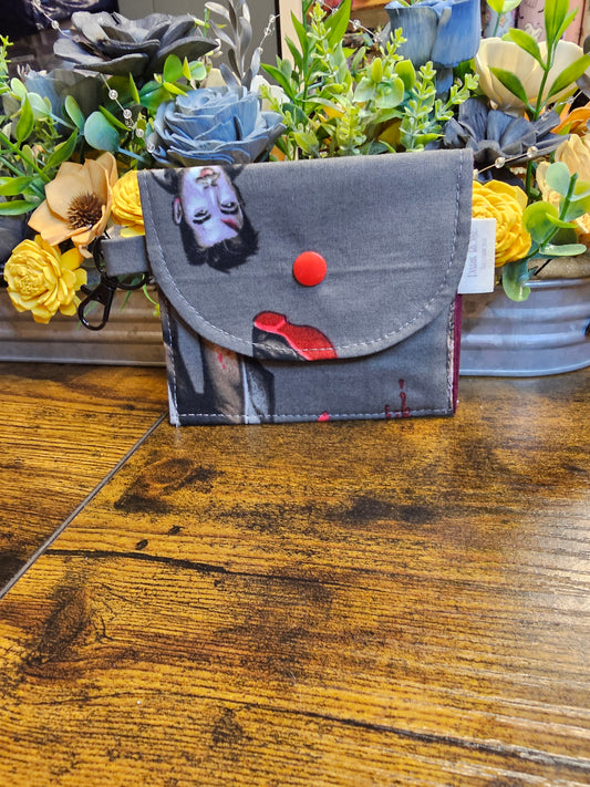 flat keychain wallet "My zombie boyfriends"