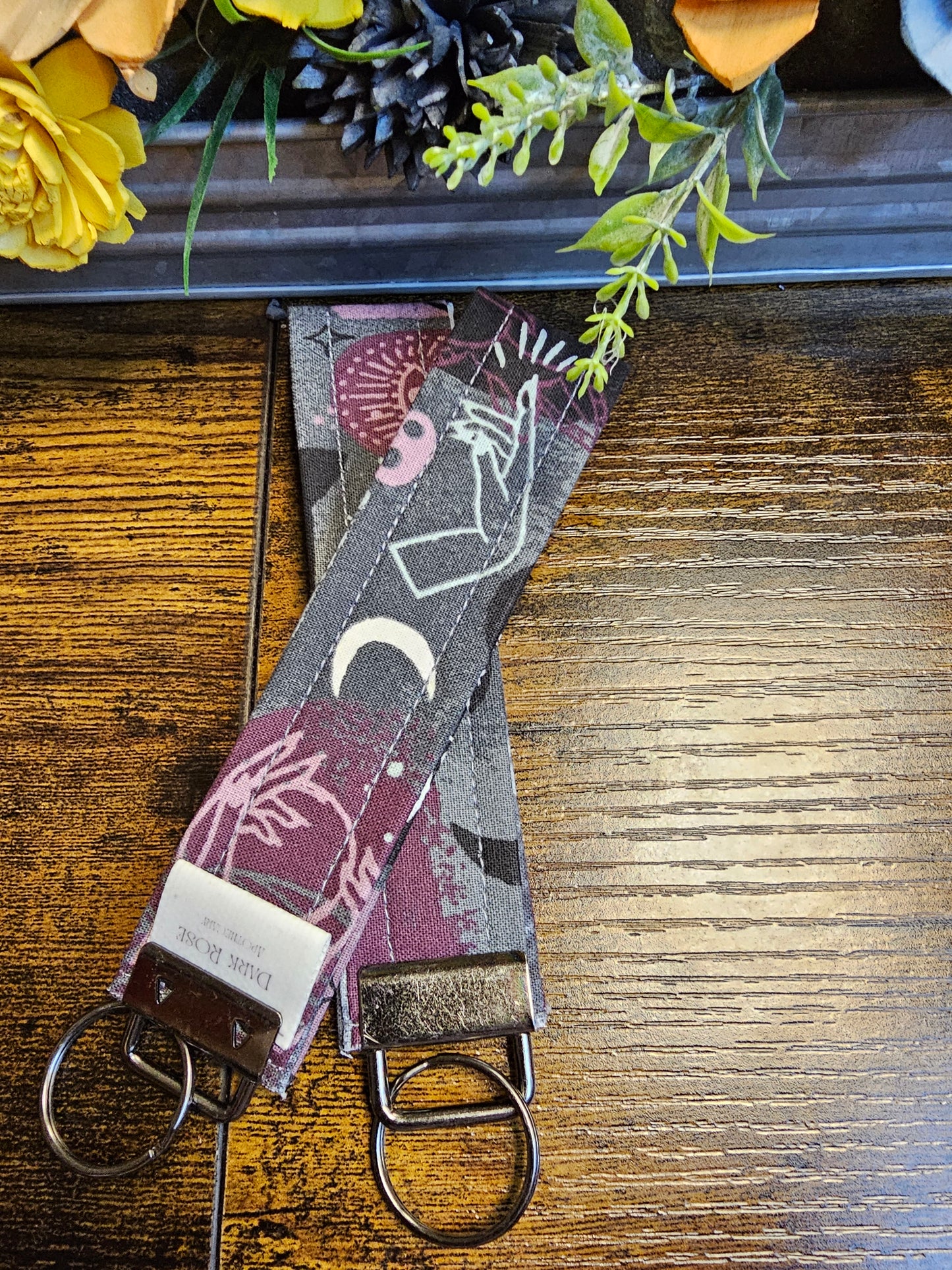 Wristlet keychain "Purple