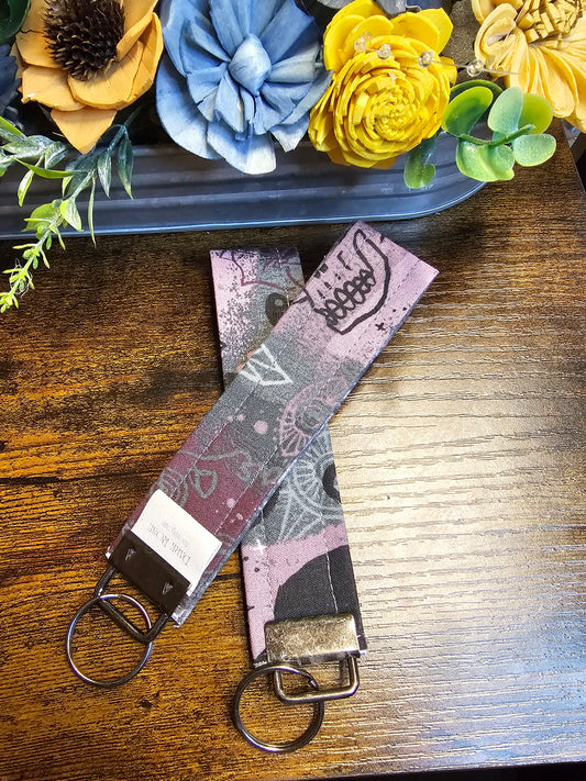 Wristlet keychain "Purple