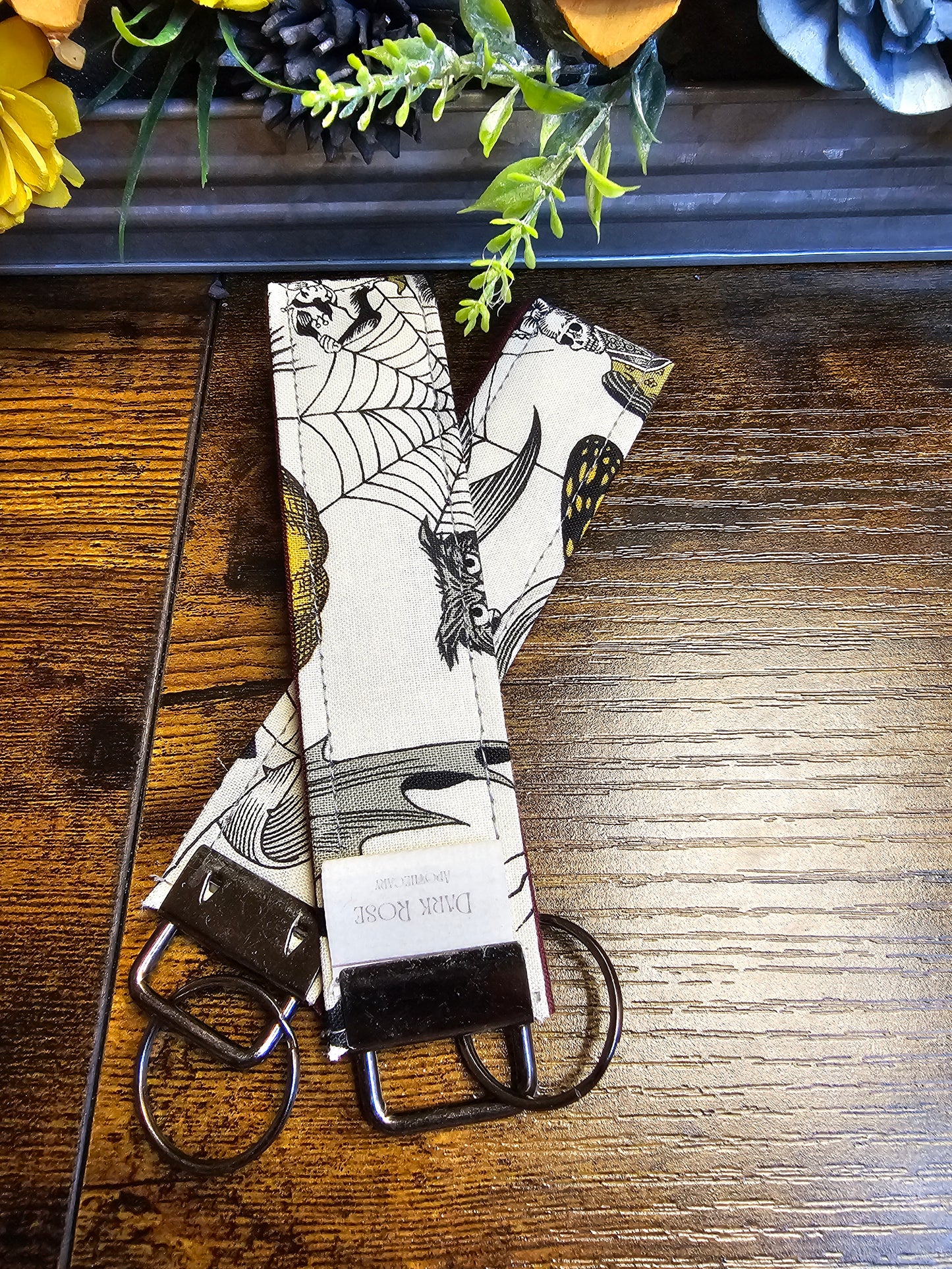 Wristlet keychain "All Hallows Eve"