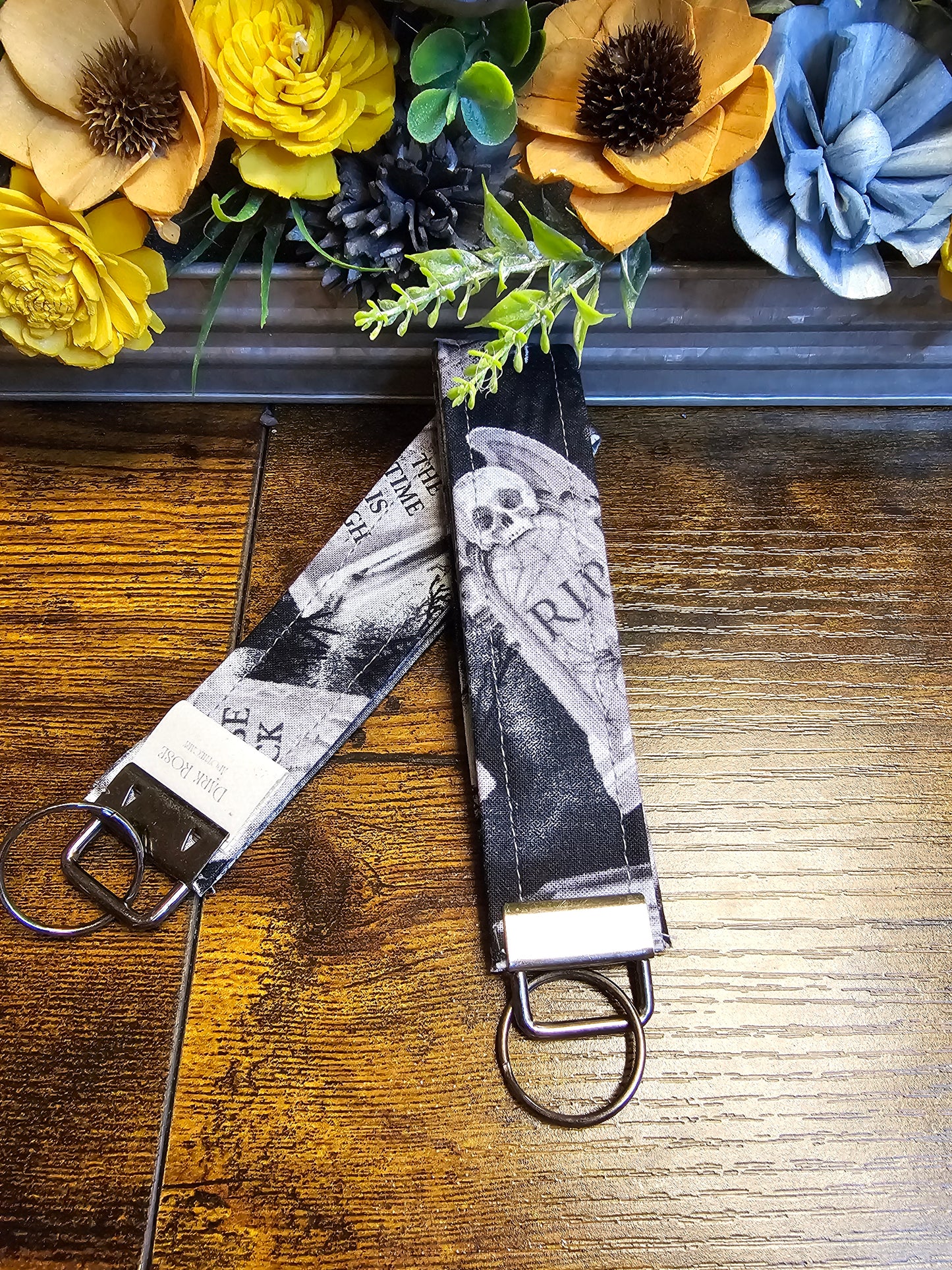 Wristlet keychain "Till Death"