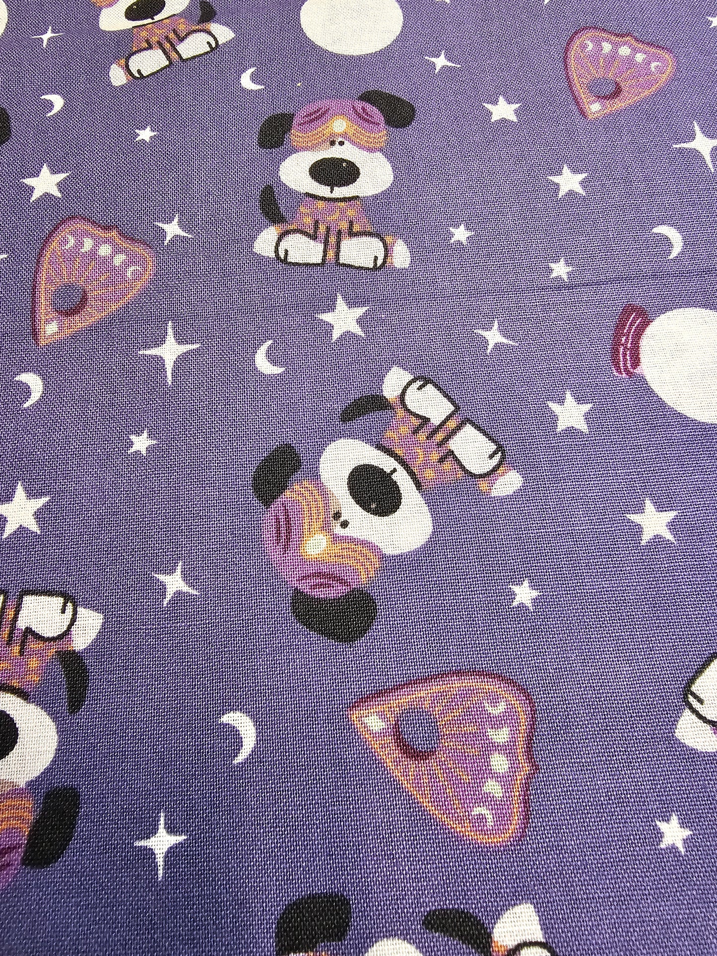 flat keychain wallet "fortune teller puppy"